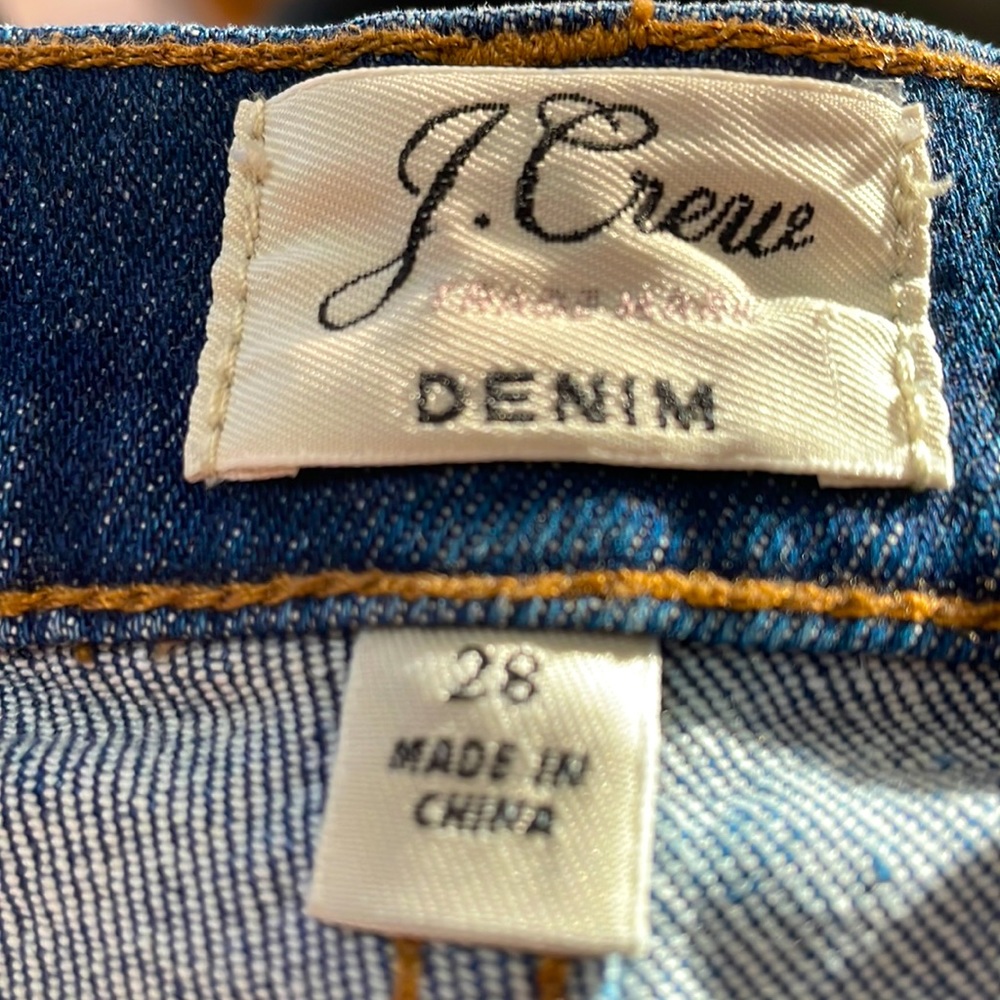 Denim Mini Skirt
